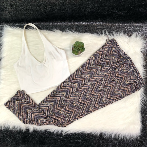 Design Lab Lord & Taylor Pants - Multi color palazzo pants